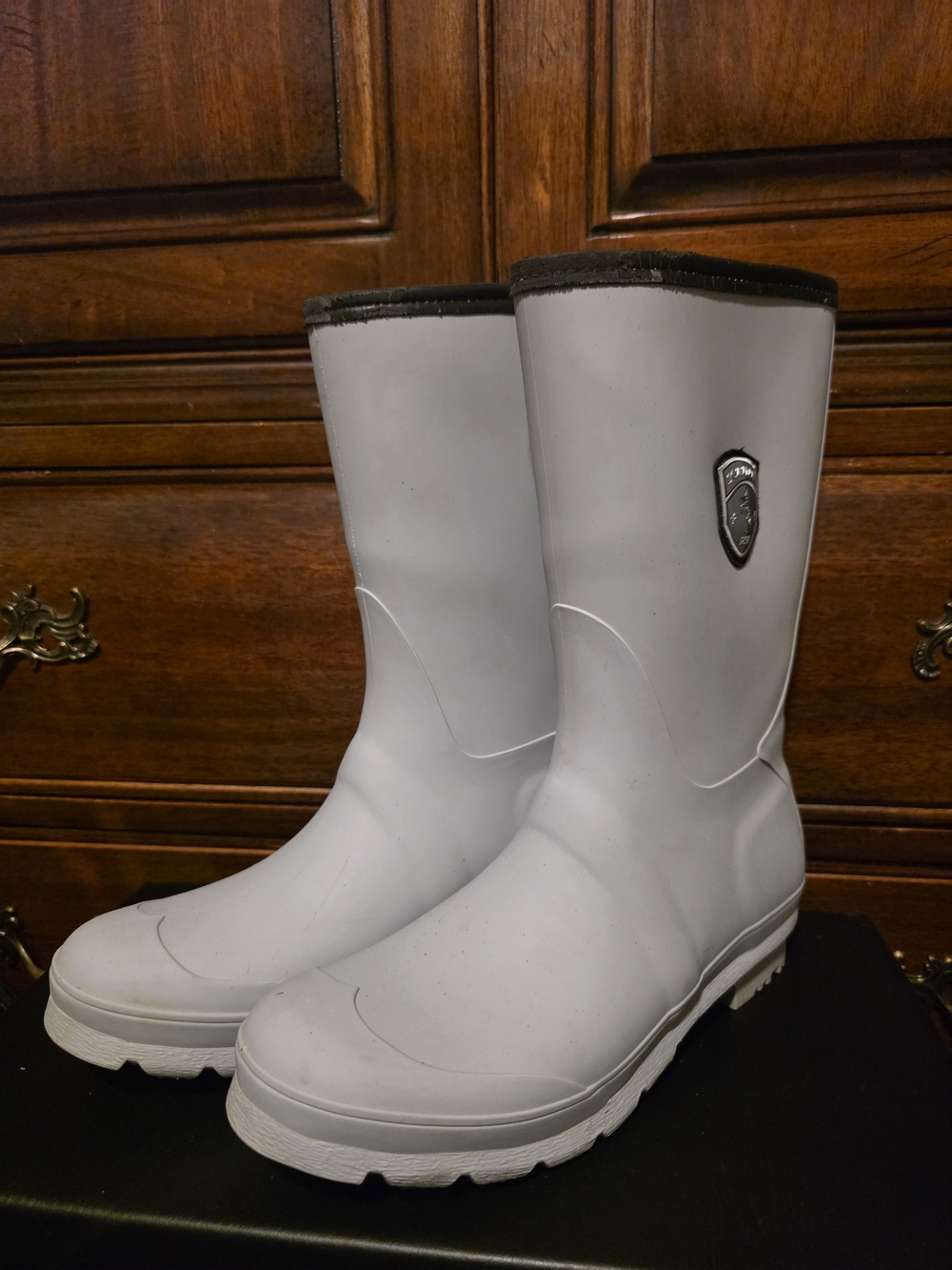Kamik White Men’s Waterproof Rain & Snow Boots